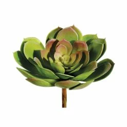 Coupon 🎁 6" Soft Plastic Echeveria Pick, Green & Burgundy by Allstate 🎉