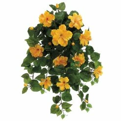 Brand new 😉 Yellow Hibiscus Hanging Bush by Allstate 🧨