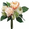 Brand new 🎁 Peach & Green Peony, Rose & Lilac Bouquet by Allstate ⌛