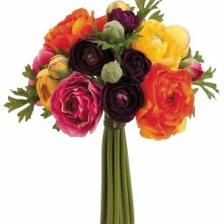 Buy 🧨 12 Pack: Purple & Orange Ranunculus Bouquet by Allstate 💯