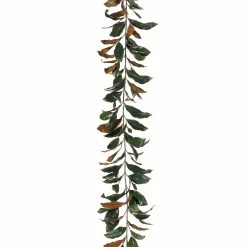 Cheap 🛒 12 Pack: 6ft. Green & Brown Magnolia Leaf Garland by Allstate 🛒