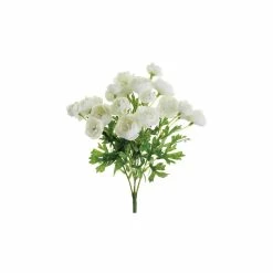 Brand new ⌛ White Mini Ranunculus Bush by Allstate 🥰